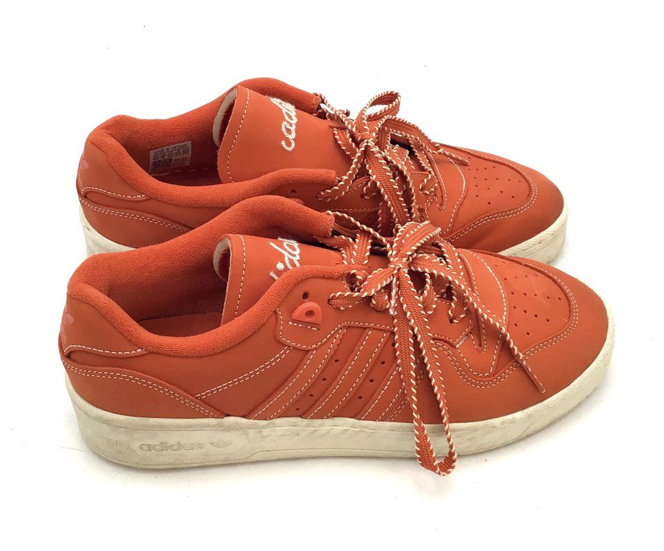 Adidas Rivalry Low Preloved Orange White Sneakers Men's Size 10.5
