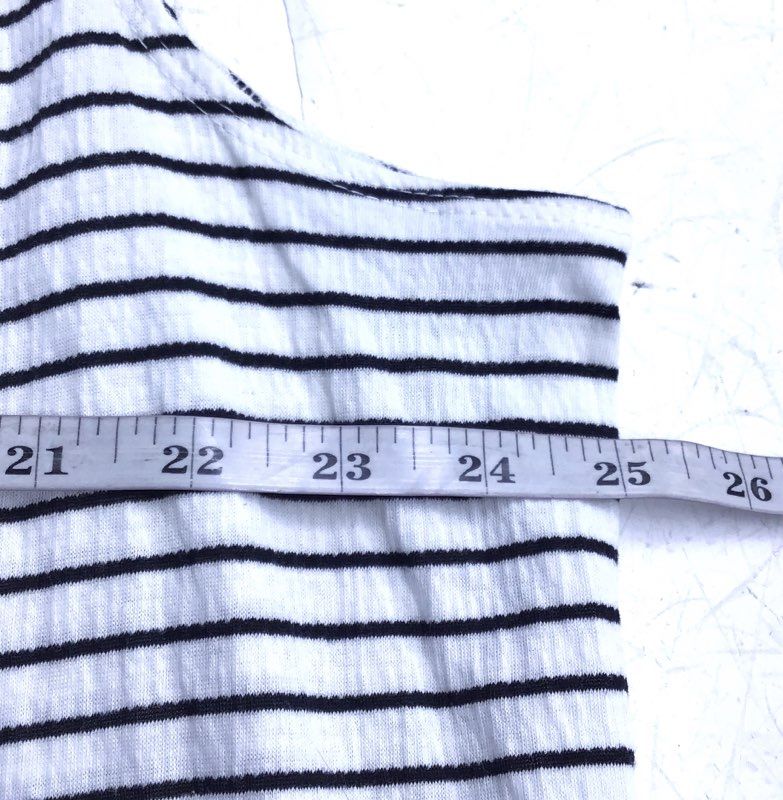 NWT Max Studio Women's Black White Striped A-Line Dress - Size 3X