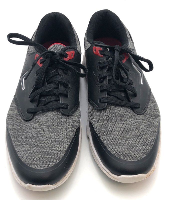 Callaway Oceanside Black Grey Red Spikeless Golf Shoes Men's Size 10