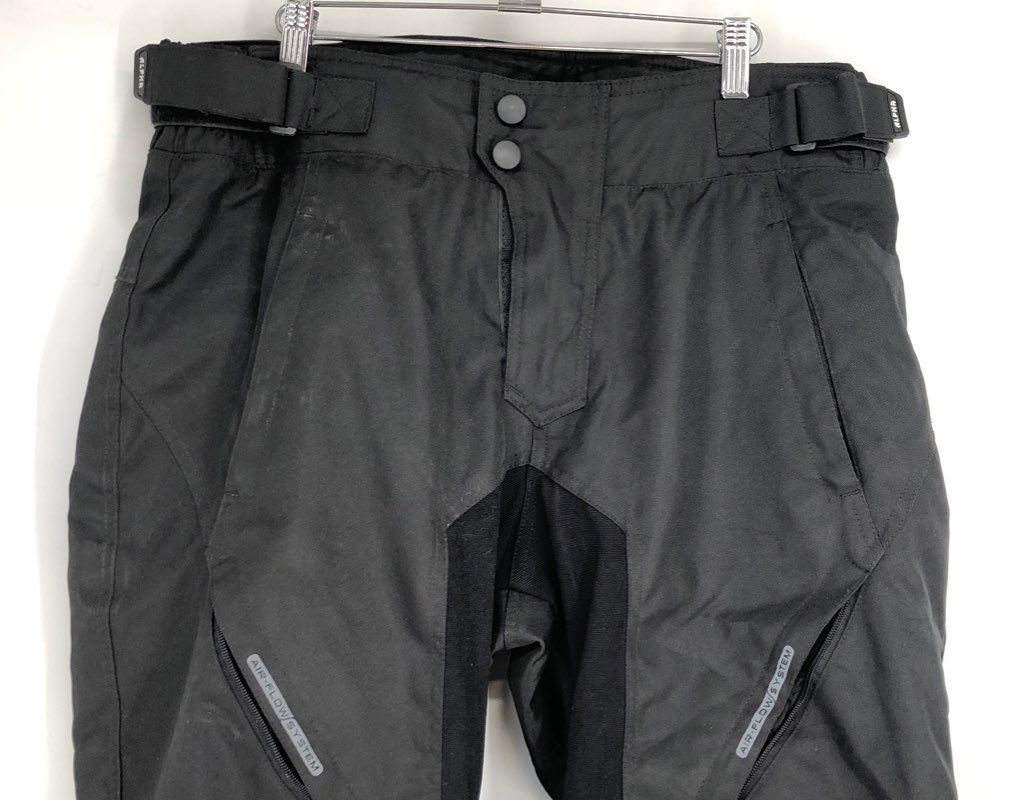 Alpha Cycle Gear Women's Black Riding Motorcycle Pants