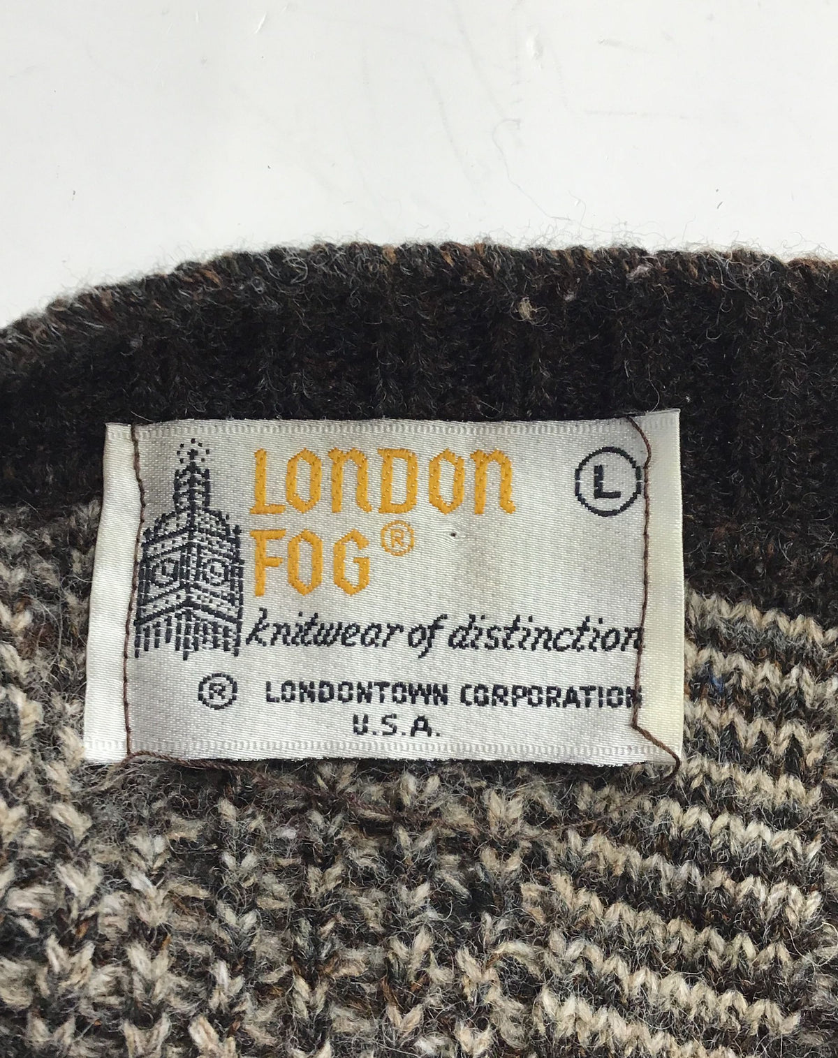 London Fog Pullover Sweater - Size Large