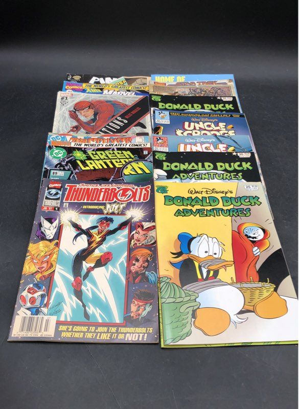 Thunderbolts #1 Spider-Boy Donald Duck 20+ Comic Book Lot Marvel DC Disney