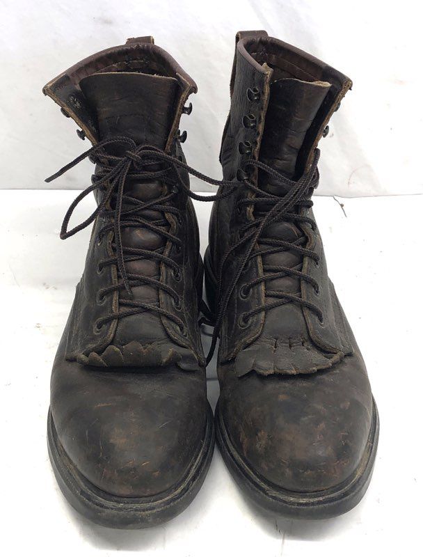 Red Wing Vintage SuperSole Logger Steel Toe Work Boots Men's