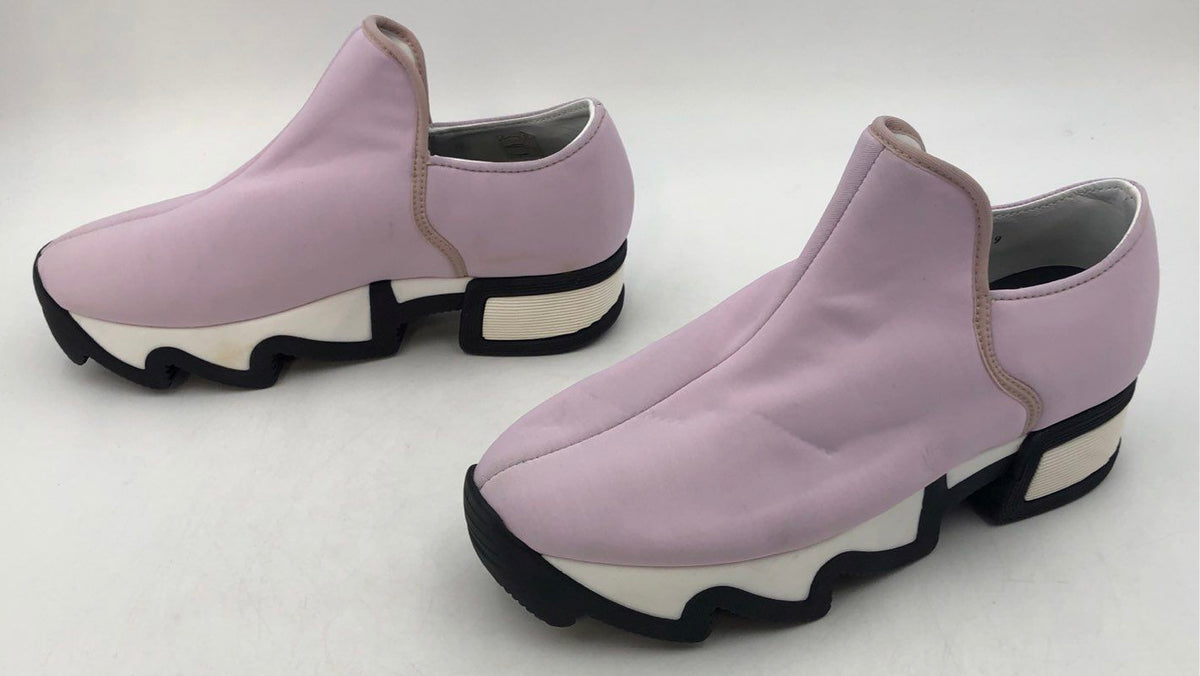 iRi NYC WES 1 Lavender Neoprene Chunky Sole Sneaker Bootie Women's Size 39