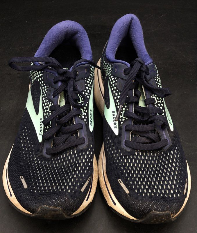 Brooks Women's Ghost 14 Blue Athletic Shoes - Size 10