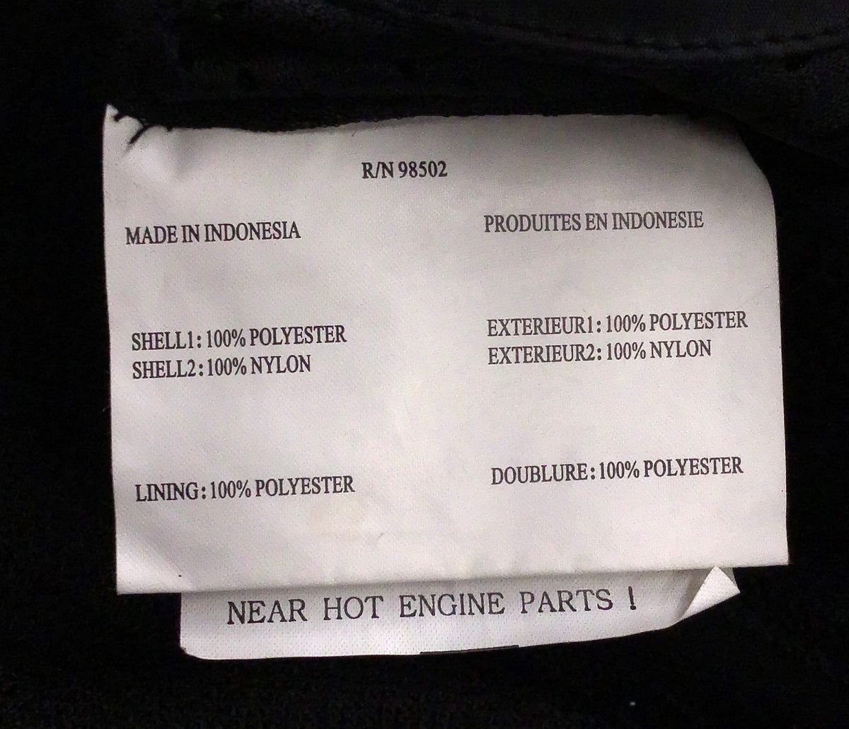 Firstgear Men's Black Motorcycle Pants - Size 36T