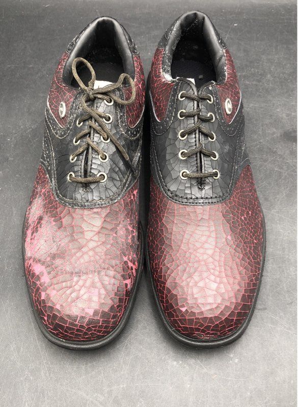 Dexter Men's Red Black Golf Shoes - Size 9.5W