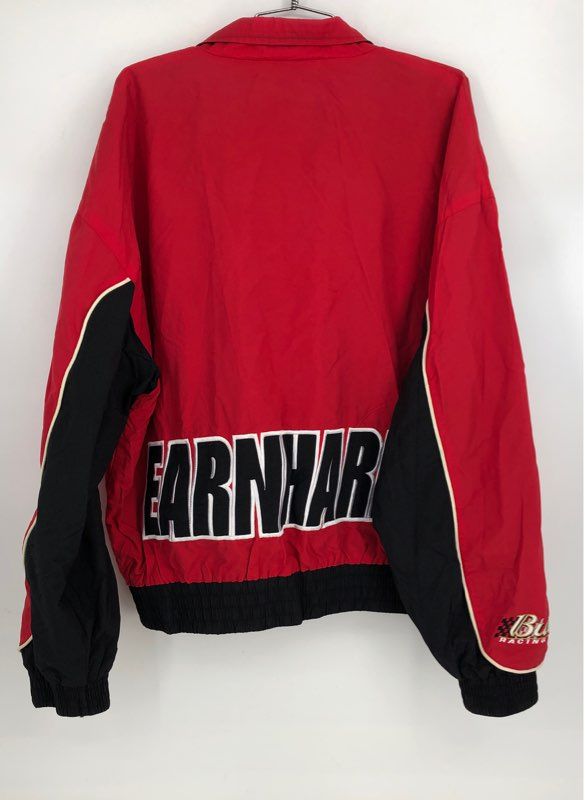 Chase Authentics Men&#39;s Red Dale Earnhardt Jr #8 NASCAR Bomber Jacket - Size XL