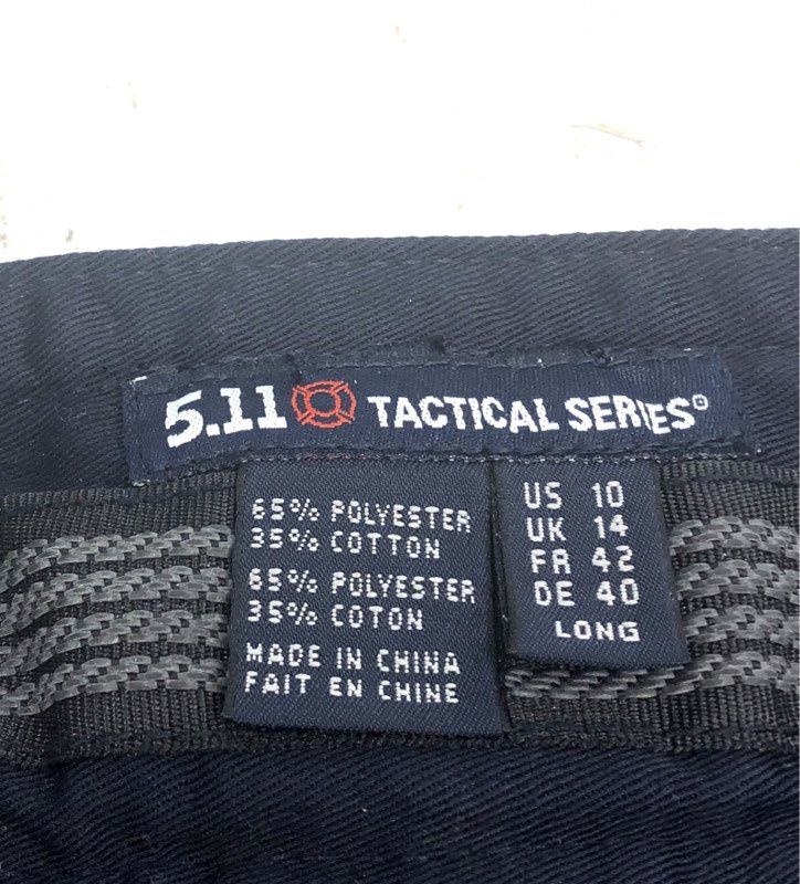 5.11 Tactical Women's EMS Cargo Pants Black Tactical Series NWT Sz 10 Long