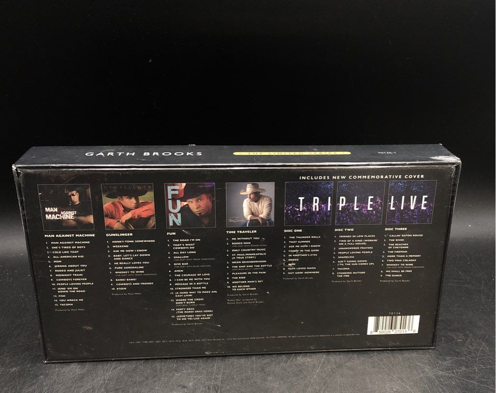New Garth Brooks Bass Pro Shop Edition The Limited Series 7-Disc CD Box Set