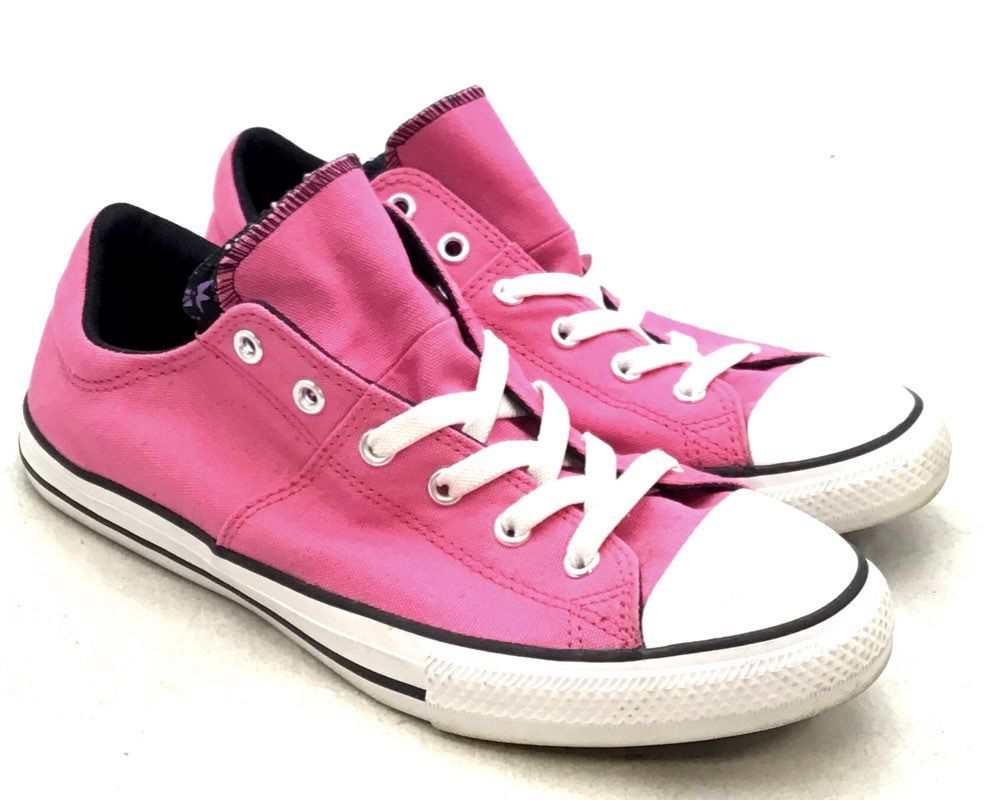 Converse Girls Chuck Taylor All Star Maddie 665362F Pink Athletic Shoes - Size 6