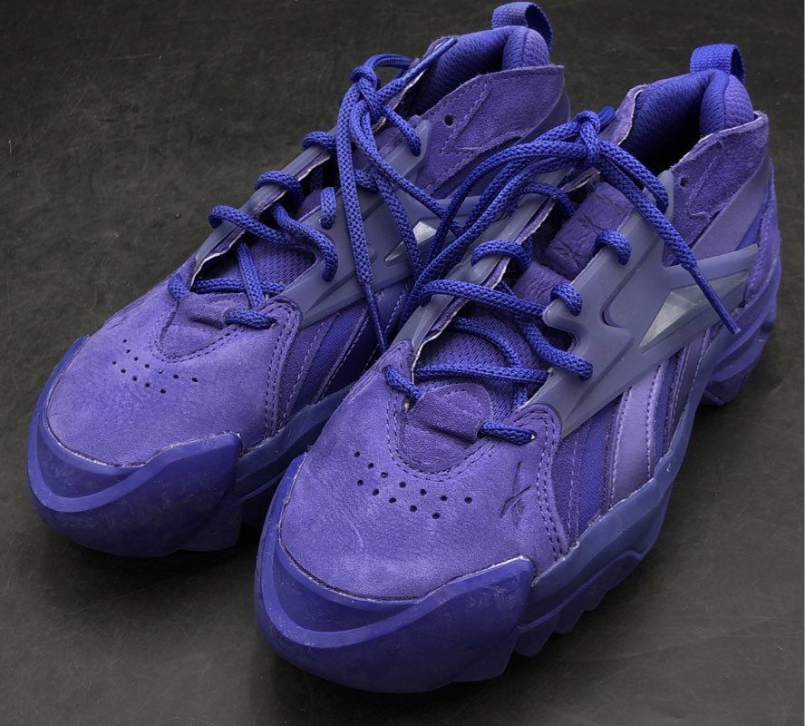 Reebok Cardi B Club C V2 Ultima Purple Women's Platform Sneakers Size 7