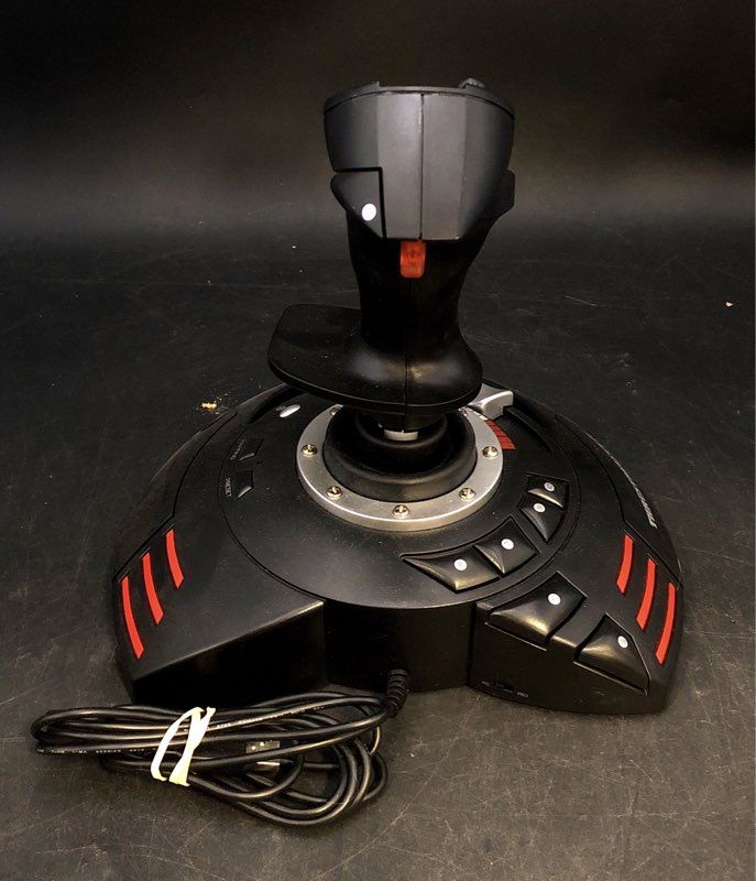 Thrustmaster T.Flight Stick X Joystick Rudder Pedals PC PS3 Flight Sim Lot
