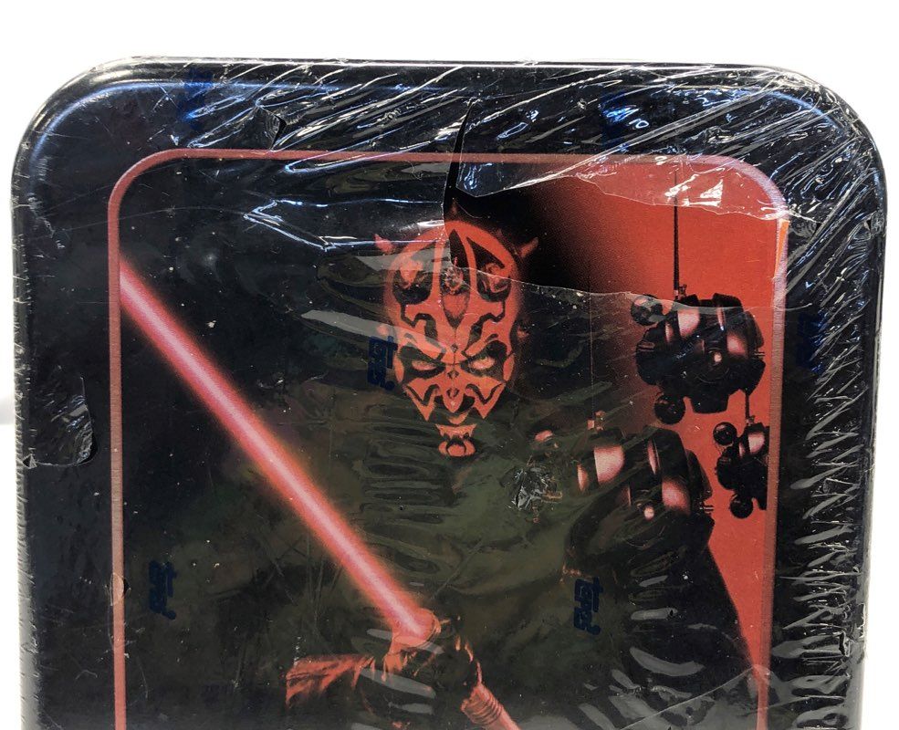 1999 Topps Star Wars Episode I Widevision Darth Maul Card Tin Factory Sealed