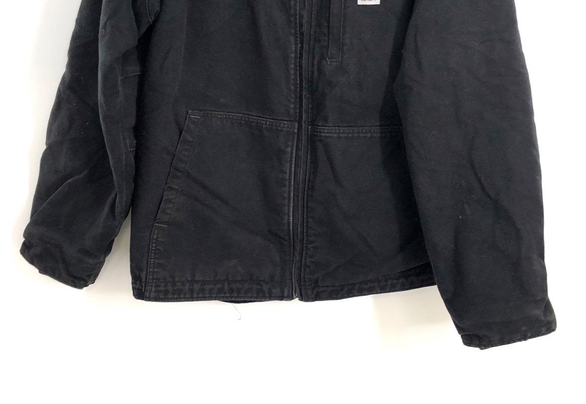 Carhartt Men's Black Full Swing Armstrong Canvas Work Jacket Sz XL Regular