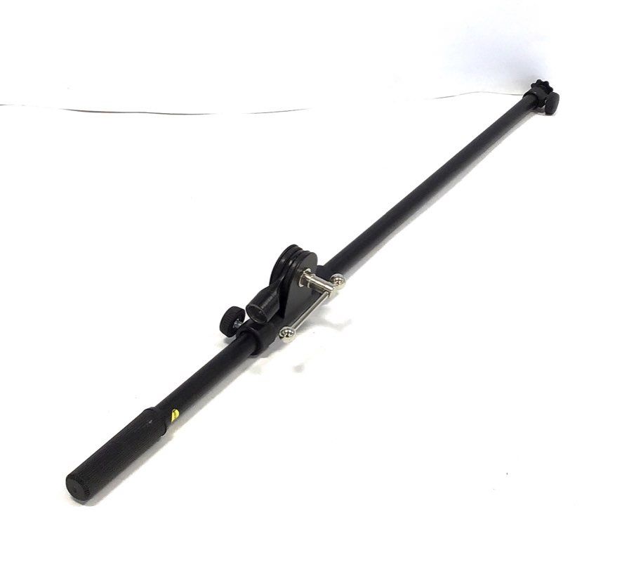 Musician's Gear Black Boom Arm Microphone Stand