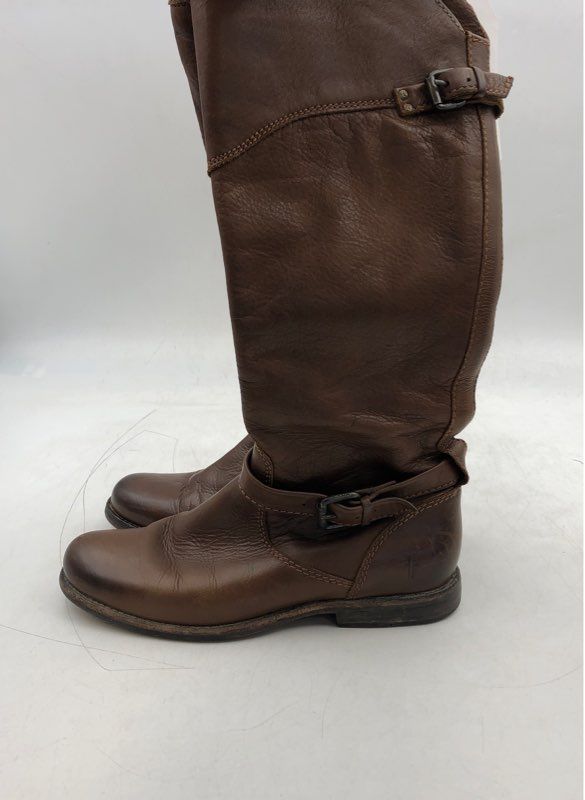 Frye Women&#39;s Brown Knee-High Riding Boots - Size 6.5