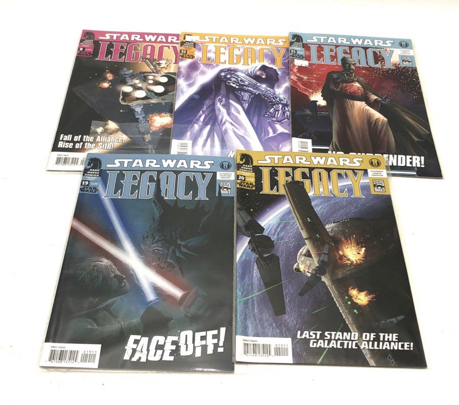 Comic Book Lot Marvel DC Dark Horse Star Wars Legacy 1990s-Modern 24 Comics