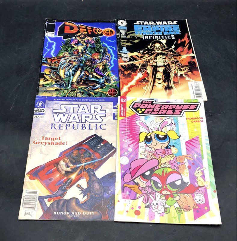 Comic Book Lot Marvel Image IDW Star Wars 1990s-2020s Mixed Superhero 25 Comics