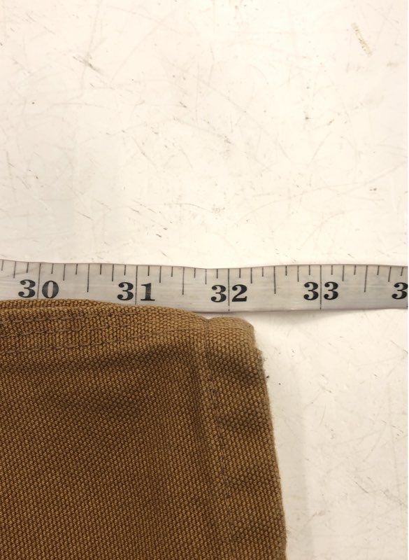 Y2K 2000s Carhartt Men's Brown B11-BRN Cotton Carpenter Pants - Size 38 x 32