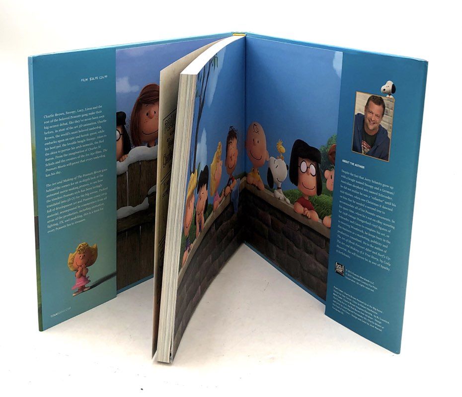 Jerry Schmitz The Art and Making of The Peanuts Movie Signed HC Book