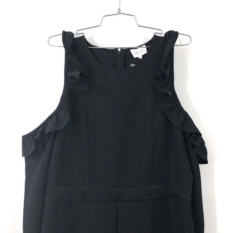 NWT Devlin Women's Black One-Piece Jumpsuit - Size 10