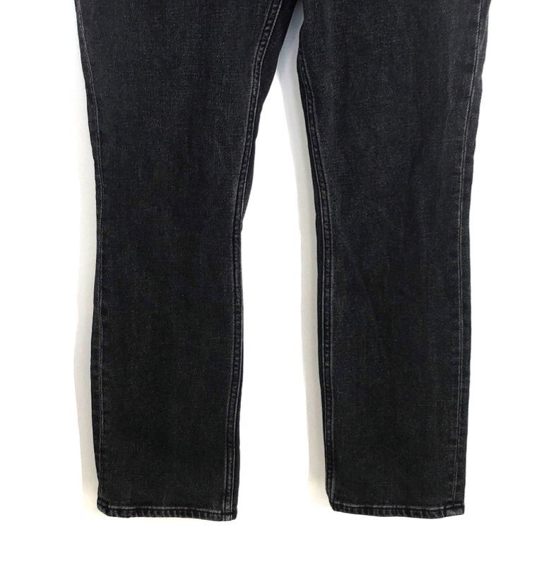 Abercrombie & Fitch Women's Black Curve Love High Rise Slim Straight Jeans 27 4s