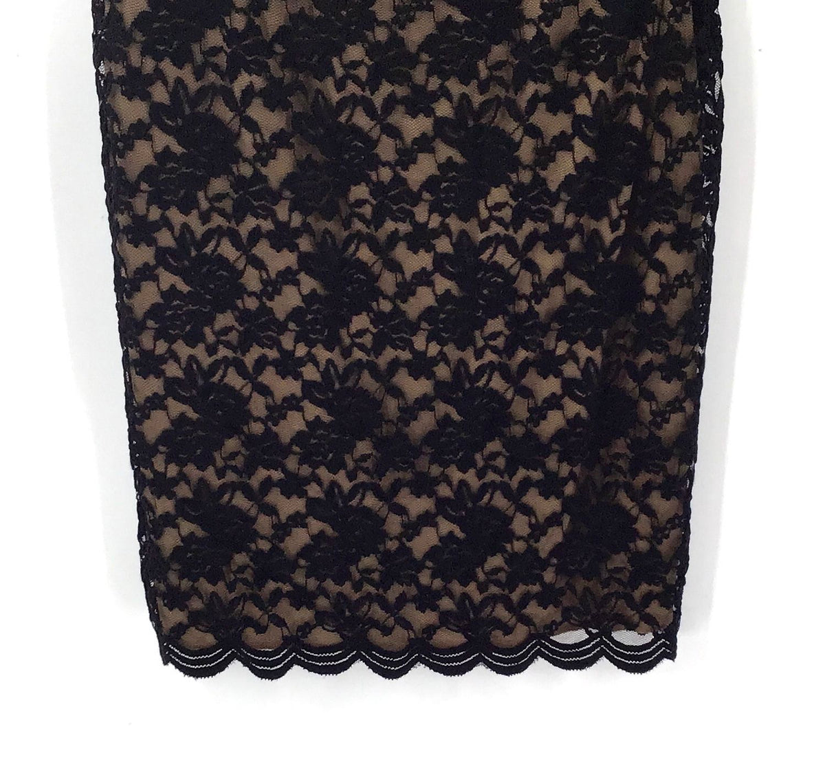 NWT Connected Apparel Women's Black Gold Floral Sheath Dress - Size 10