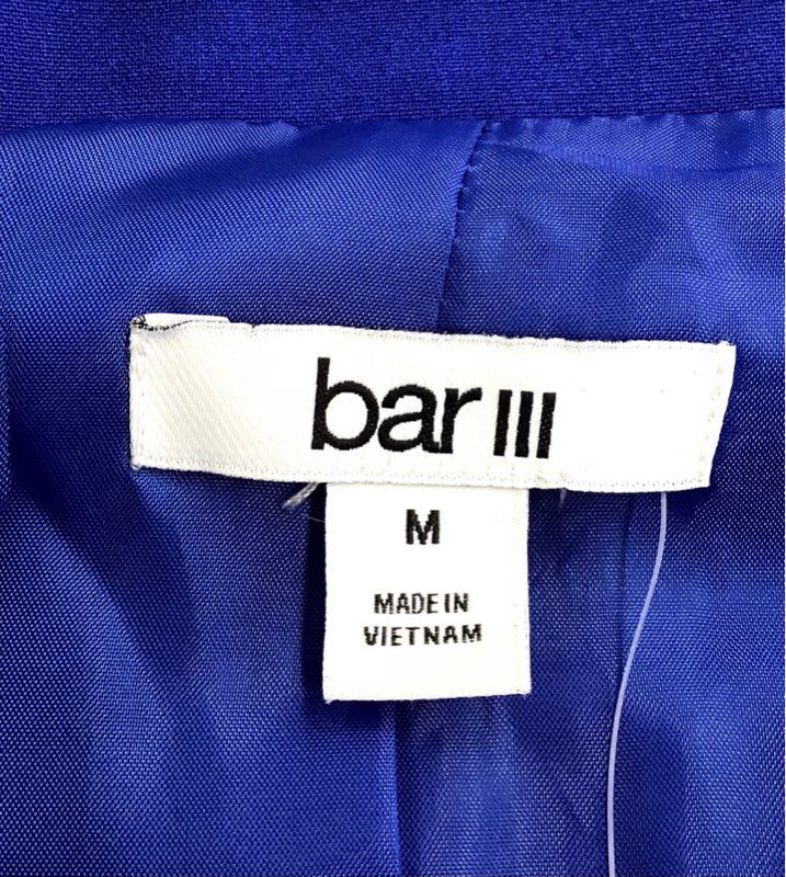NWT Bar III Women's Blue Blazer - Size M