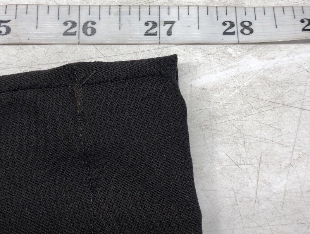 SLOVN Women's Black Pleated Wide Leg High Rise Trousers NWT Sz 2