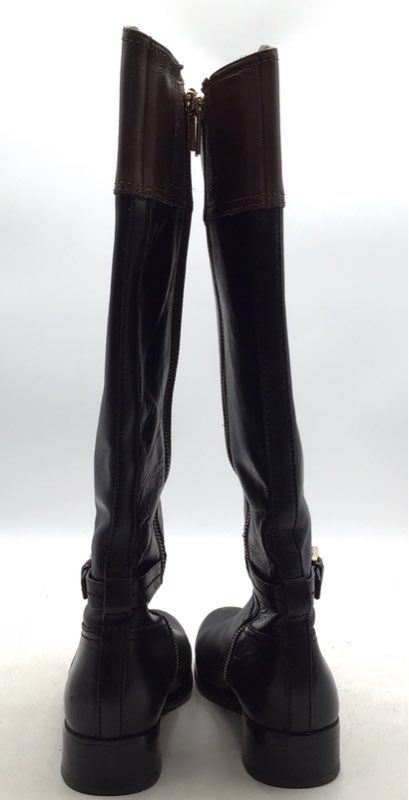 Micheal Kors Women&#39;s Black Leather Riding Boots - Size 6.5M