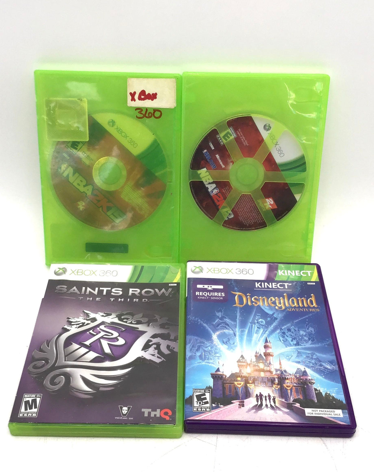 Microsoft Xbox 360 Video Game Lot - Kinectimals, Dance Central 2 And More