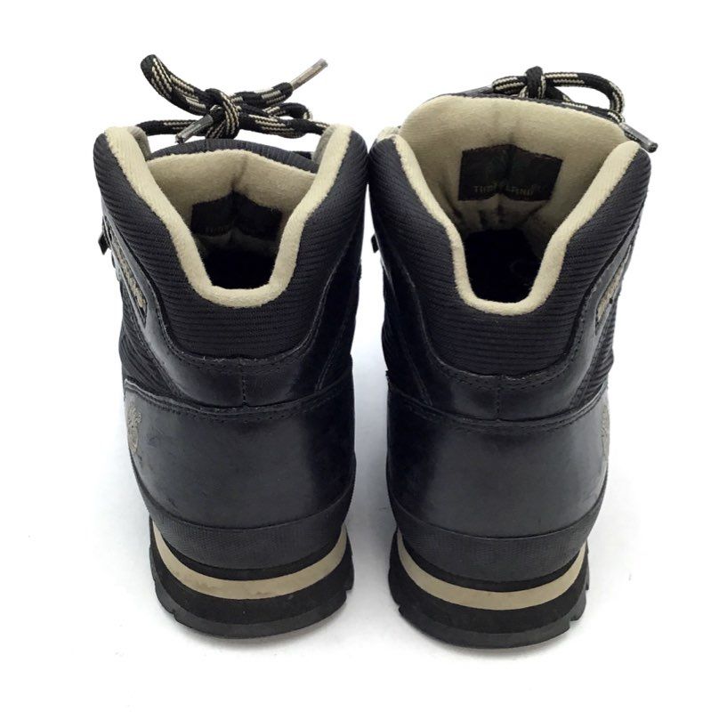 Timberland Euro Hiker Black Leather Hiking Boots Men's Size 11