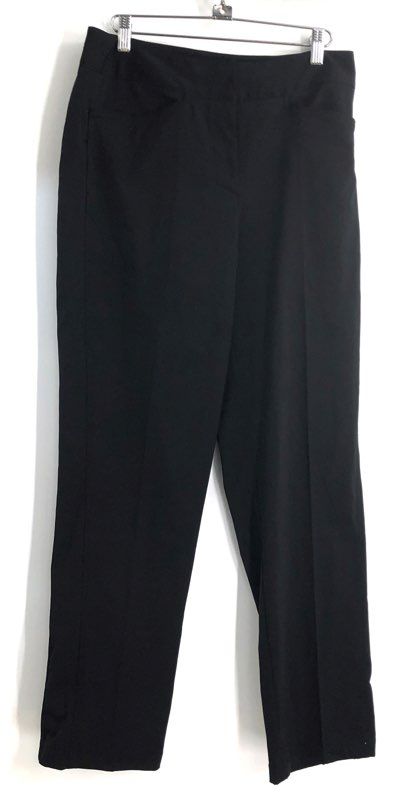 Tail Women's Black Straight Leg Stretch Golf Trousers Sz 8