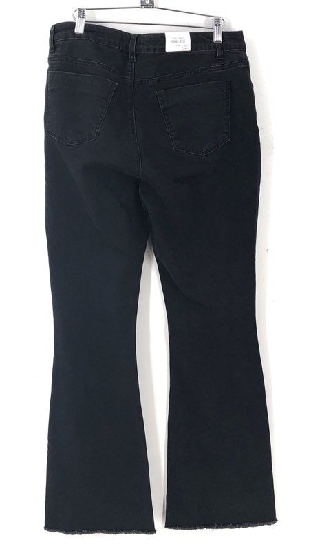 NWT Gibson Latimer Women's Black Denim Bootcut Jeans - Size 16