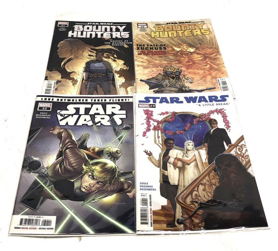 Marvel & DC Comic Book Lot Modern Age Superhero Batman Star Wars 21 Comics