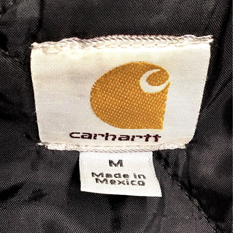 Carhartt Men's Black C003 Full Zip Jacket - Size M