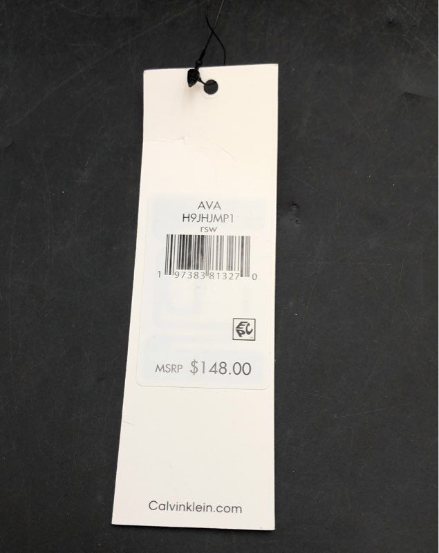 NWT Calvin Klein Rose White Top Handle Bag