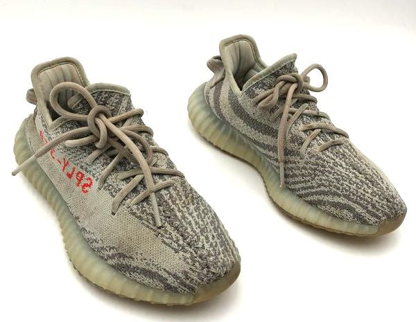 Adidas Yeezy Boost 350 V2 Beluga 2.0 Grey Orange Sneakers Size 6 COA