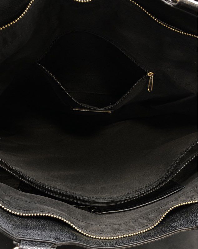 Disney Mickey & Minnie Mouse Sketch Tote Bag Black Red Canvas Shoulder Bag