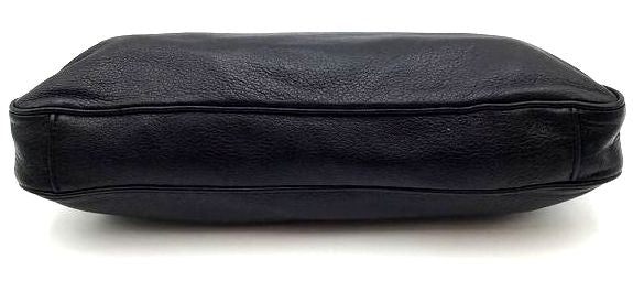 Authentic Michael Kors Women&#39;s Black Luxury Leather Clutch Bag - COA Included