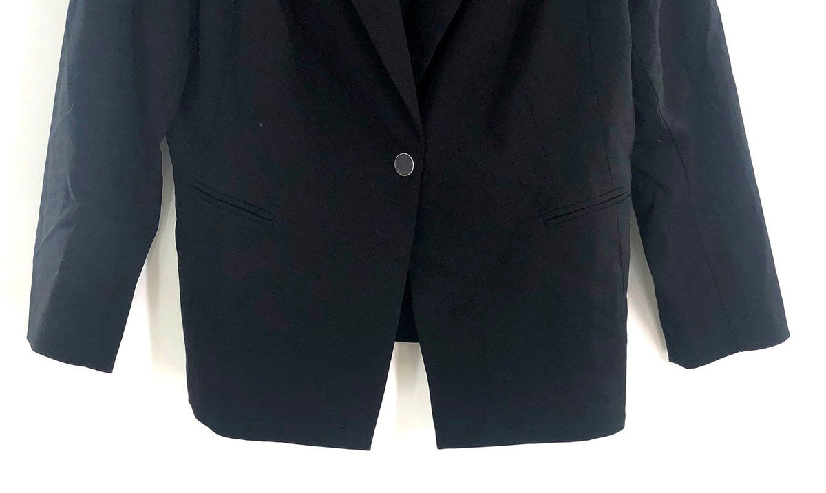 Lane Bryant Women's Black Sexy Stretch Bryant Blazer Single Button NWT Sz 16P
