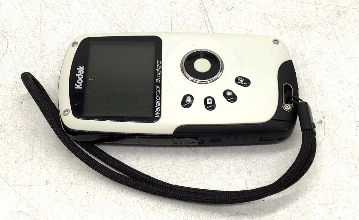Kodak Play Sport Waterproof 3 Meters Video Pocket Camcorder With Accessories