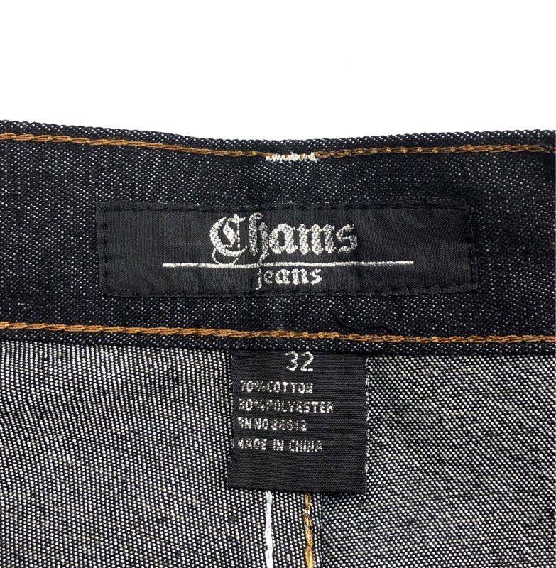 Vintage Y2K Chams Men's Dark Wash ADBP243A Wide Leg Jeans Sz 32 NWT Lot of 4