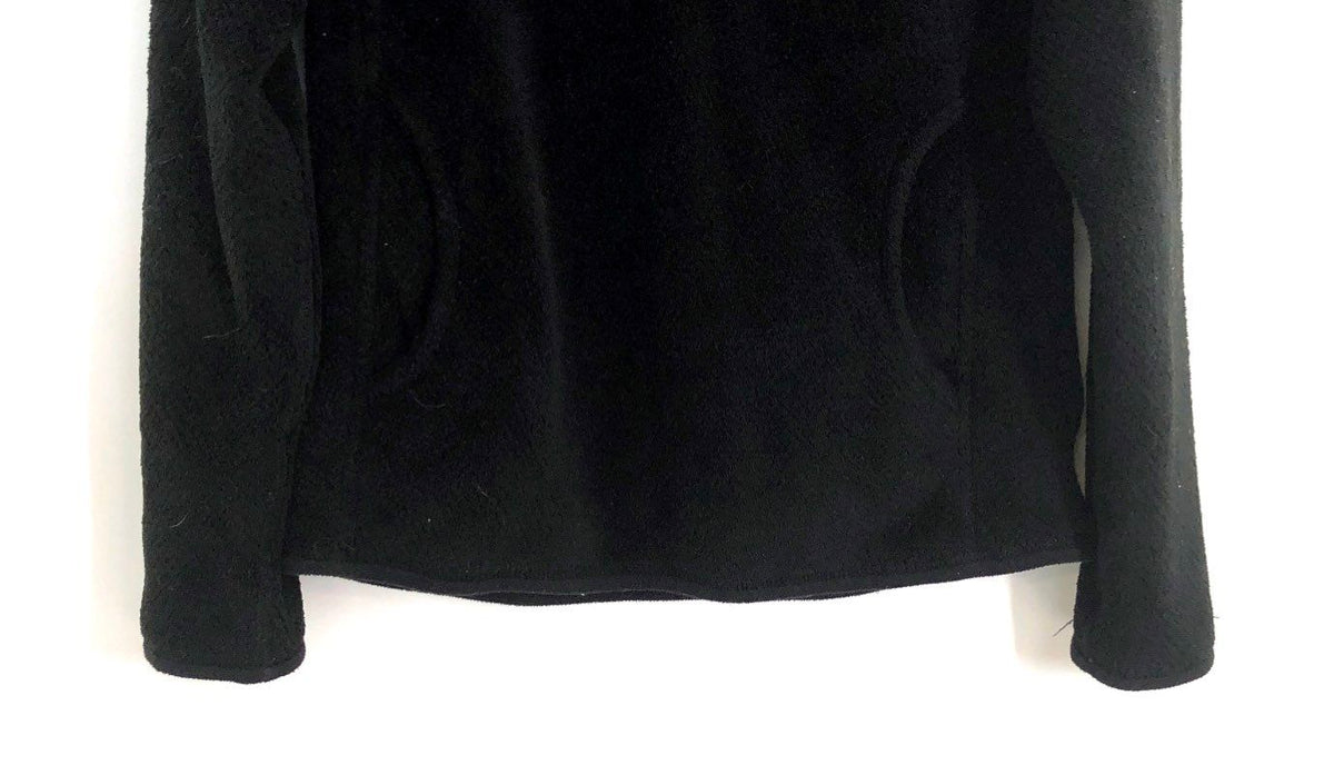 Patagonia Women's Black Re-Tool Snap-T Fleece Pullover Polartec Sz S