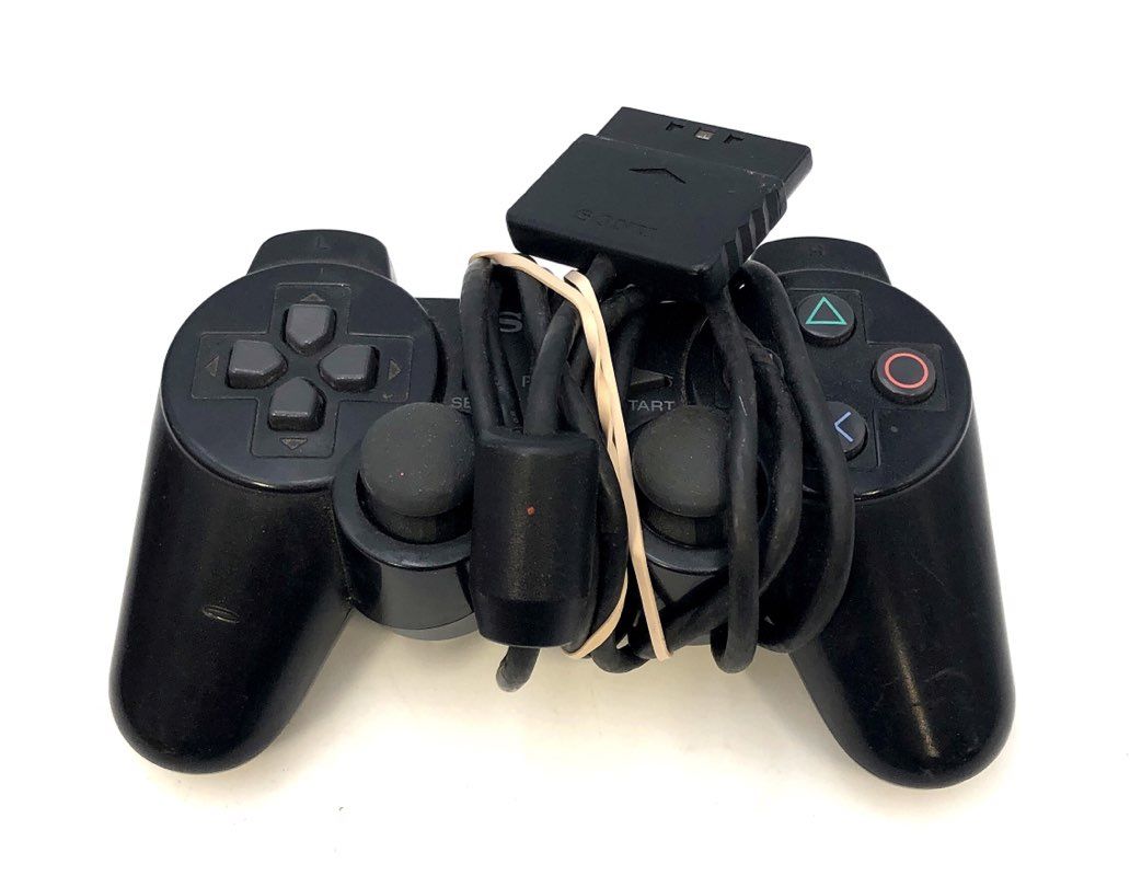 Lot of 3 Sony PlayStation 2 PS2 DualShock 2 Controllers OEM Original