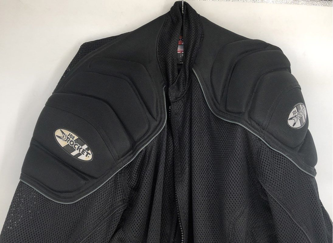 Joe Rocket Men's Black Motorcycle Jacket - Size 3XL