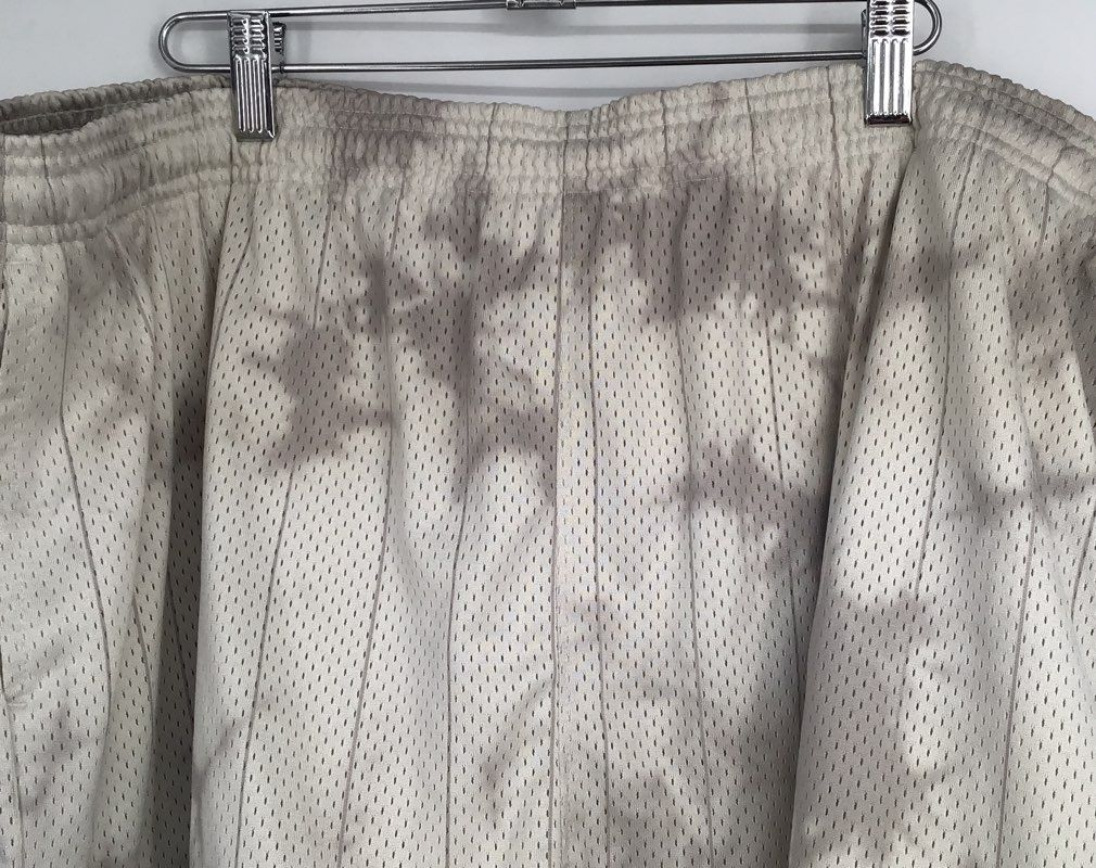 NWT Jordan Women&#39;s Gray Tie Dye Standard Fit Athletic Shorts - Size 2X