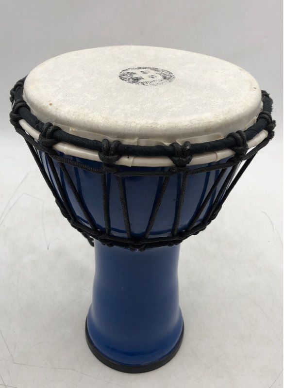 Meinl Blue Synthetic Compact Lightweight Musical Instrument Junior Djembe