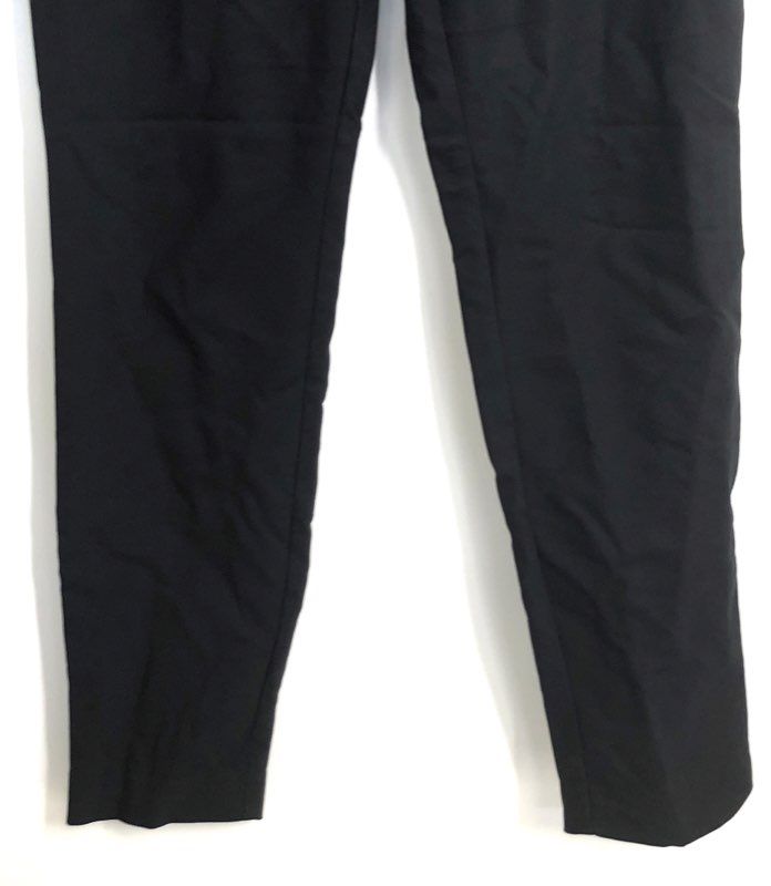 Theory Women's Black Slim Tapered Trousers Flat Front Dress Pants Size 10